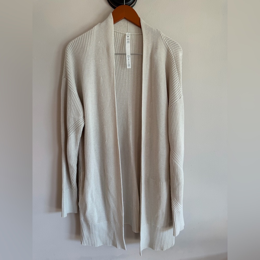 Lululemon Athletica Cream Cardigan‎